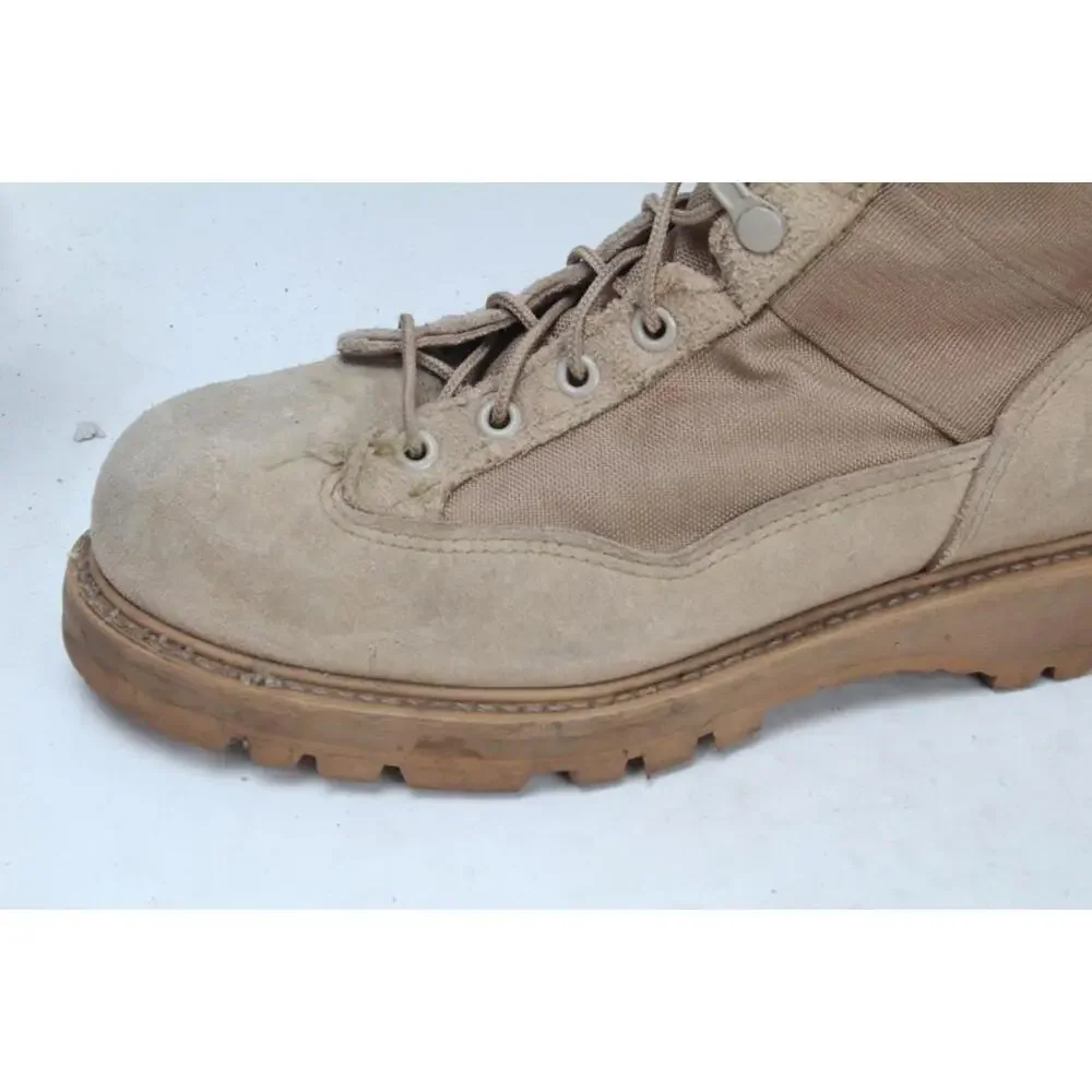 Vintage Corcoran Coyote Suede Marauder Military Jump Boots Y2K usa 4380 9.5 M